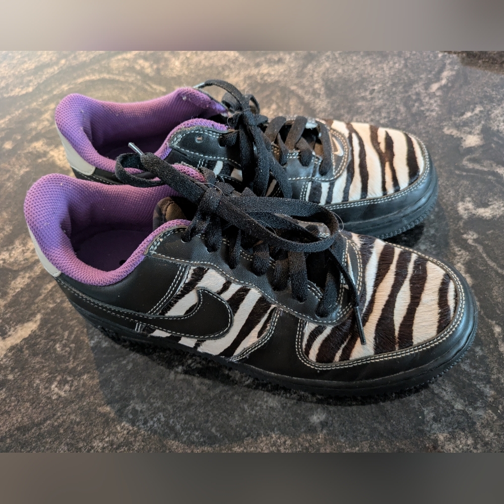 Nike Purple Zebra Collectable Sneakers
